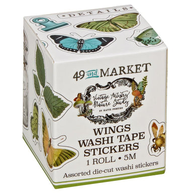 49 and Market Wings Washi Stickers