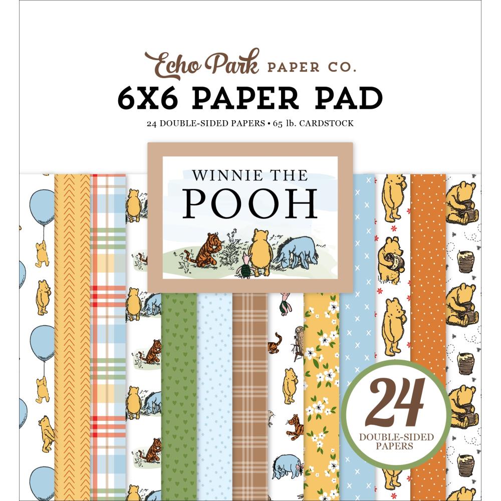 Echo Park Winnie the Pooh 6X6 Paper Pad