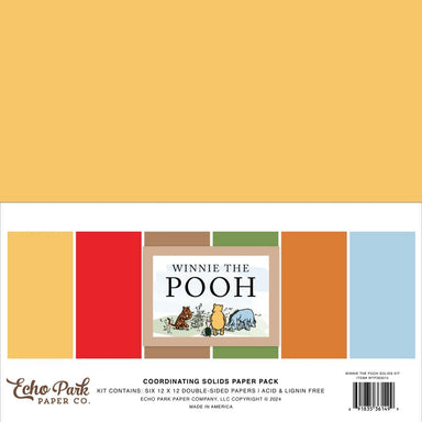 Echo Park Winnie the Pooh Solids Kit