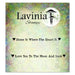 Lavinia Words From the Heart Clear Stamp