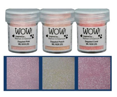 Wow Glitter Embossing Powder 6 Piece Set Vintage Collection 