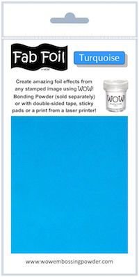 Wow Fab Foil Turquoise