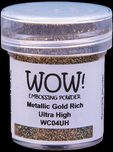 Wow Metallic Gold Rich Ultra High Embossing Powder