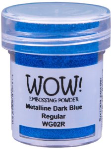 Wow Metalline Dark Blue Embossing Powder