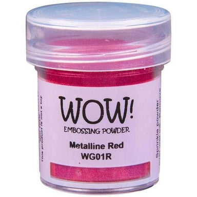 Wow Metalline Red Opaque Embossing Powder