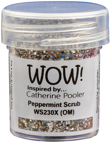 Wow Peppermint Scrub Opaque Embossing Powder