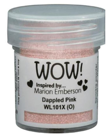 Wow Dappled Pink Embossing Powder