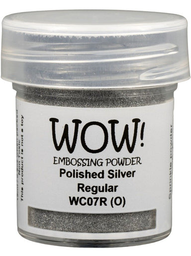 Wow Polished Silver Regular Embossing Powder