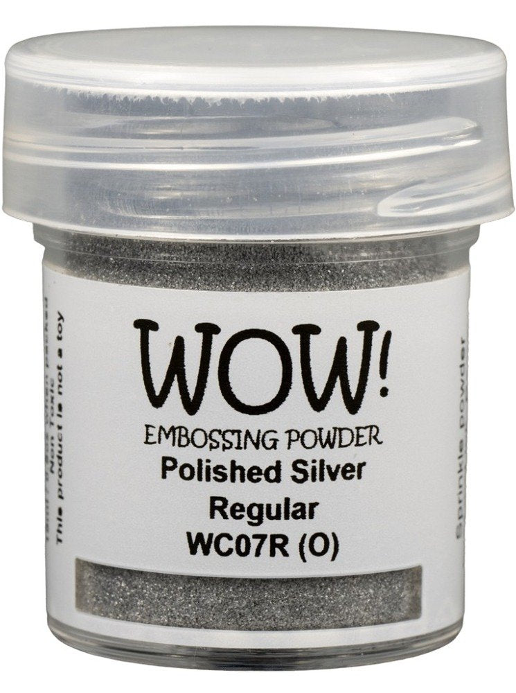 Wow Polished Silver Regular Embossing Powder
