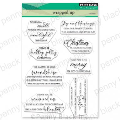 Penny Black Wrapped Clear Stamp Set