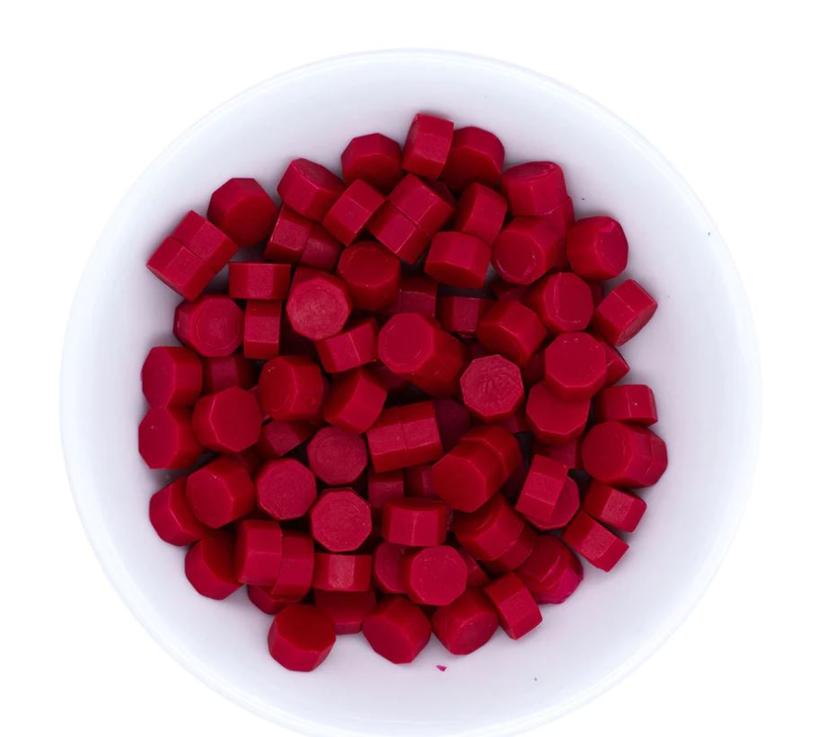 Spellbinders Sealed Red Wax Beads