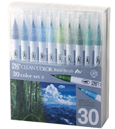 Zig Clean Color Real Brush 30 Color Set B